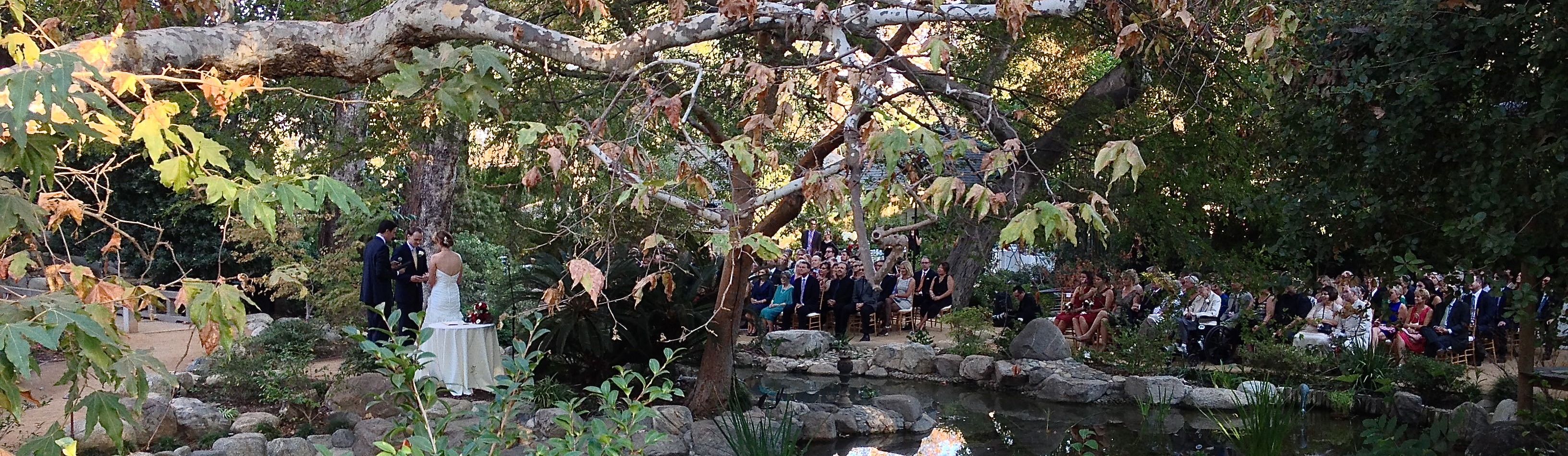 Beautiful Wedding Storrier Stearns Japanese Garden Pasadena Ca