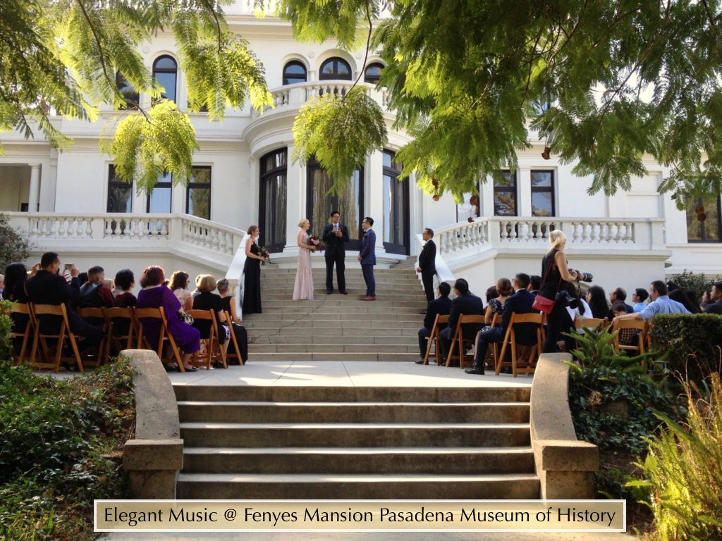 Wedding @ Fenyes Mansion Pasadena Museum of History